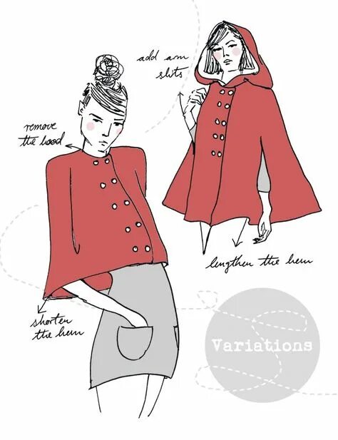 Кейп выкройка скачать 75 Capes!!! ideas fashion, clothes, how to wear