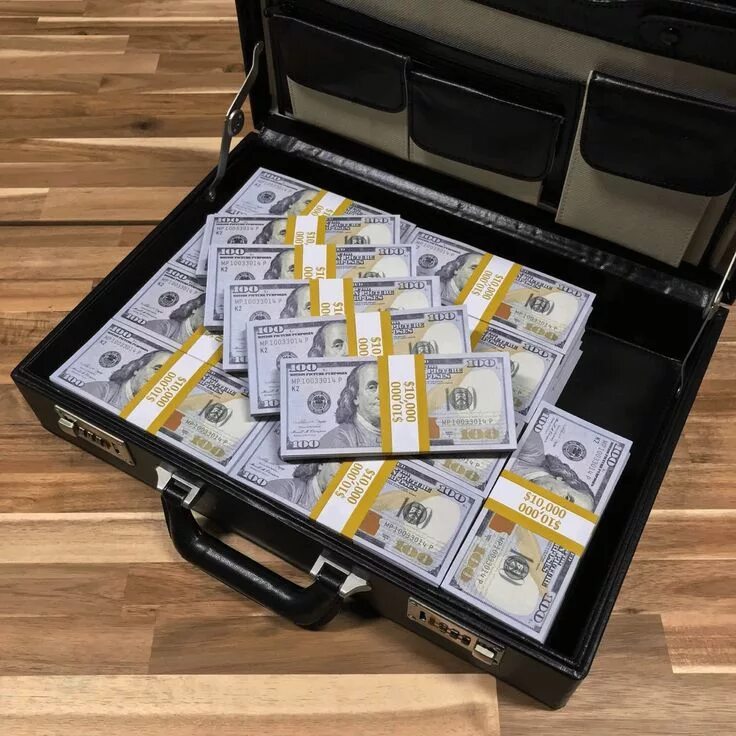 Кейс с деньгами фото The Highest Quality Prop Money Available For Your Productions Needs. Briefcases 