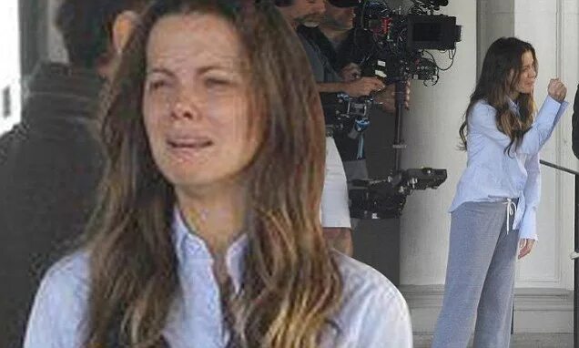 Кейт бекинсейл фото без макияжа и фотошопа Kate Beckinsale makeup-free in The Trials Of Cate McCall drama