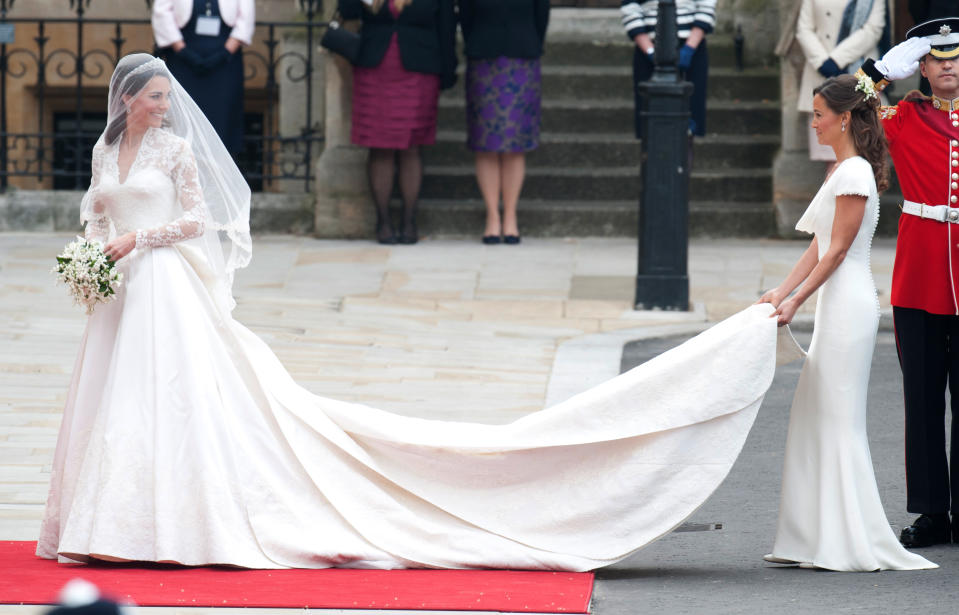 Кейт свадьба фото The Royal Reason Kate Middleton Might Not Be a Bridesmaid at Pippa's Wedding