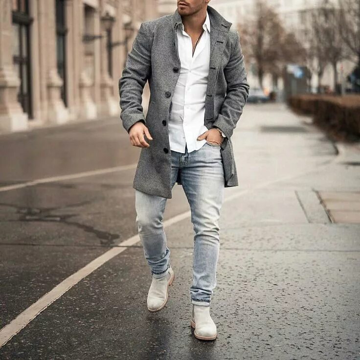 Кэжуал стиль мужской Pin by Sole Gomez on estilo de ropa p santy Stylish winter outfits, Mens outfits