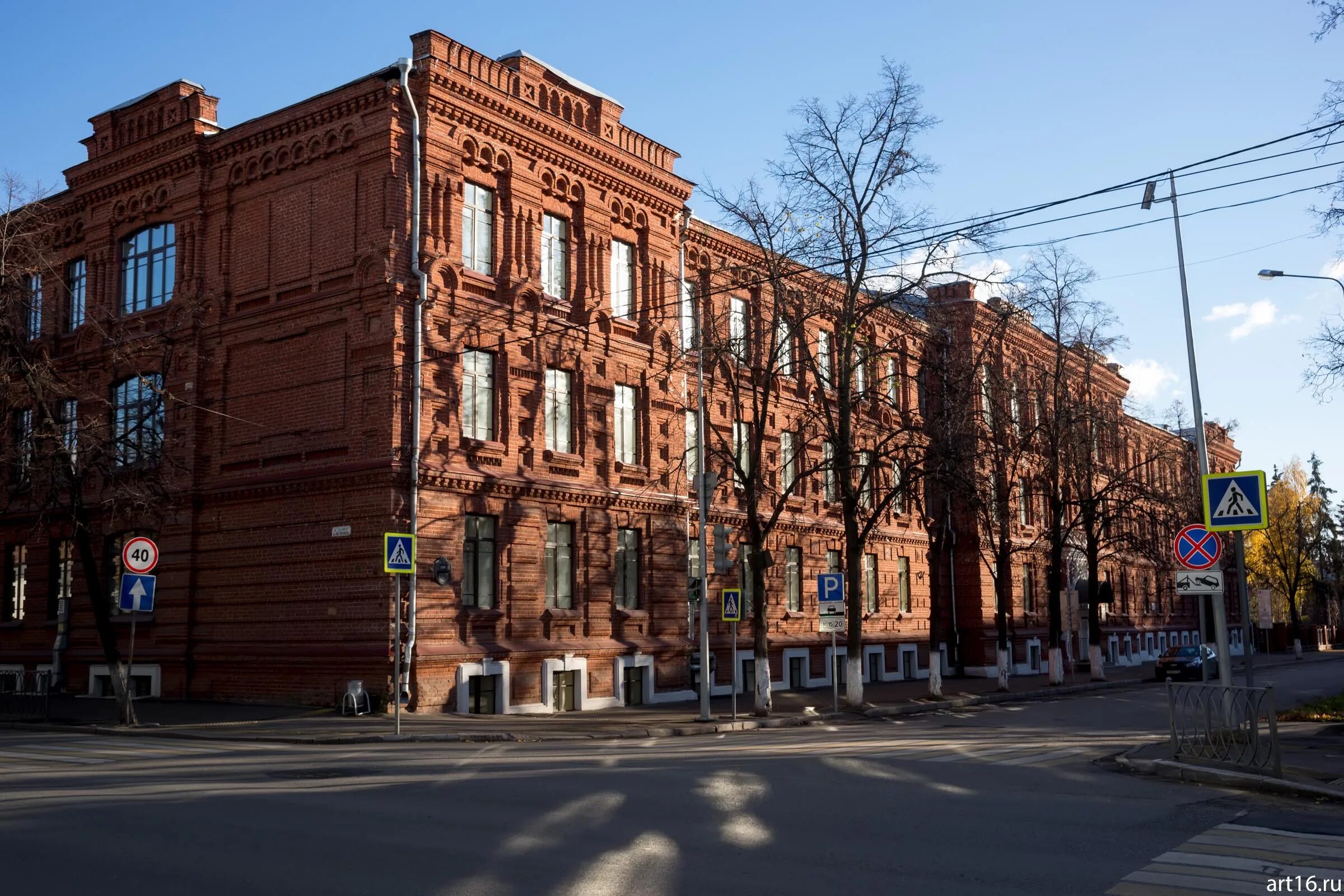 Кгму казань фото Ул. Толстого 6/30. Здание Казанского государственного медицинского университета