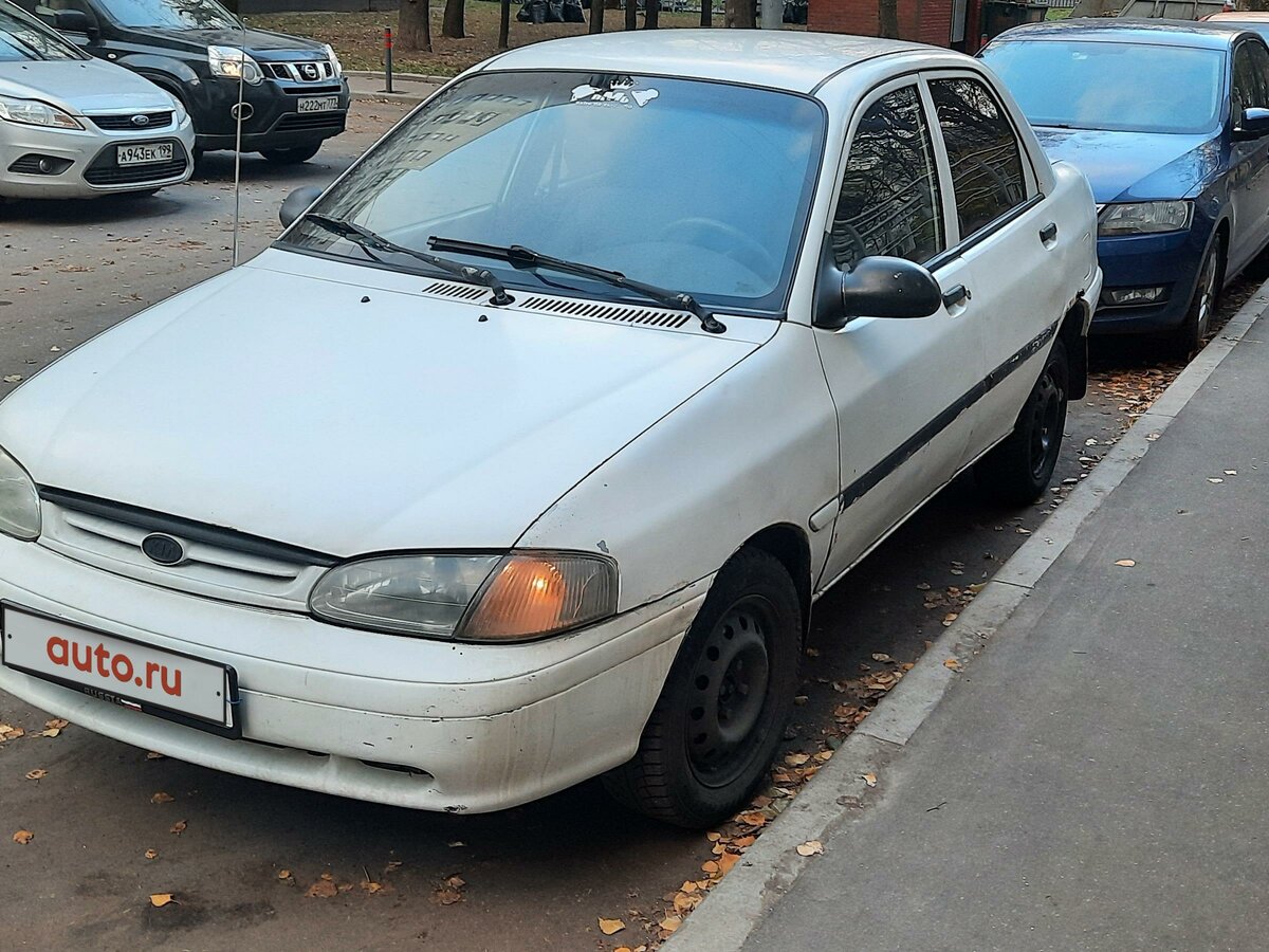 Киа 1997 фото Купить б/у Kia Avella 1994-2000 1.5 MT (92 л.с.) бензин механика в Москве: белый