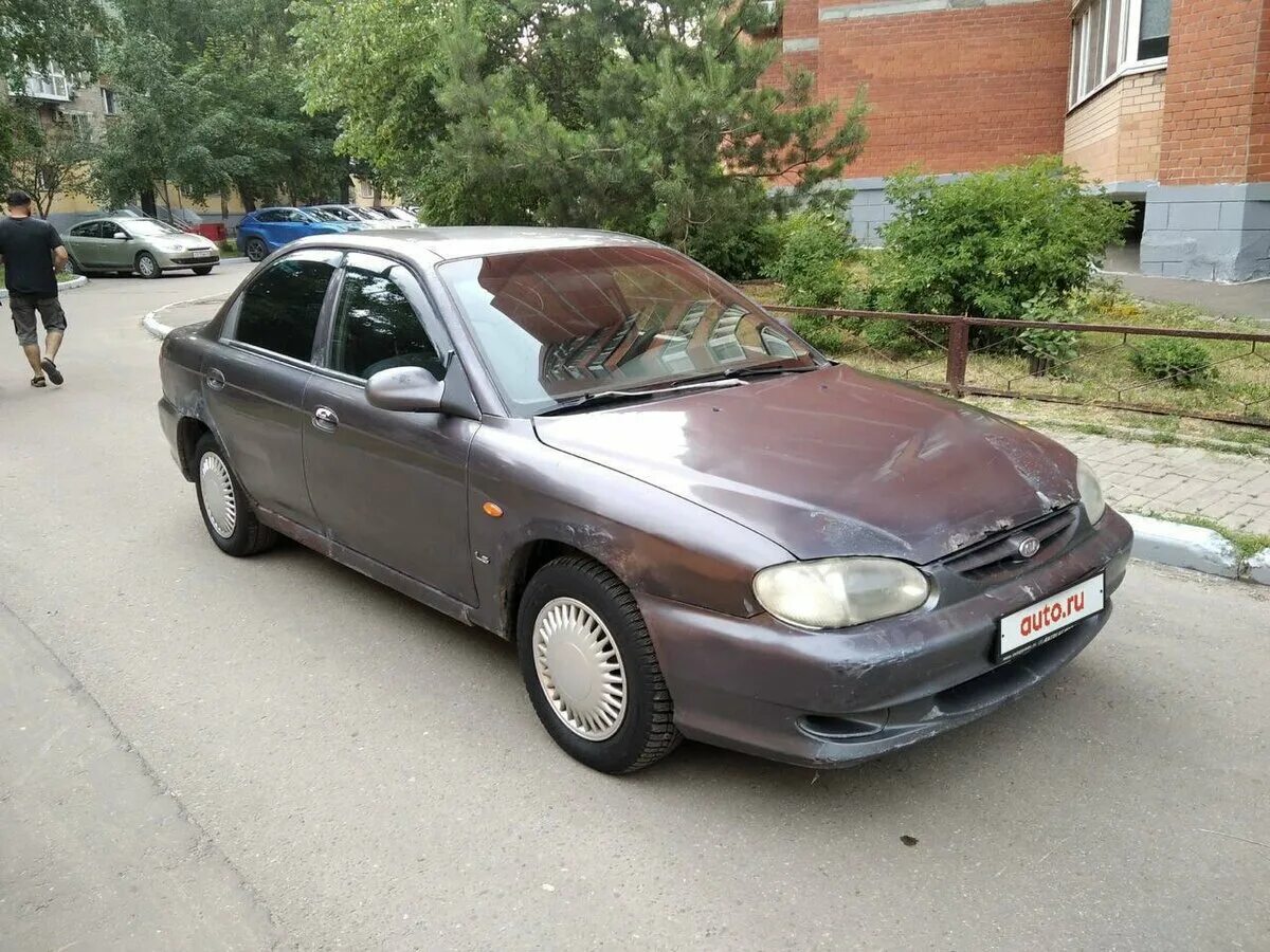 Киа 1998 фото Купить б/у Kia Sephia II 1.5 MT (88 л.с.) бензин механика в Москве: фиолетовый К