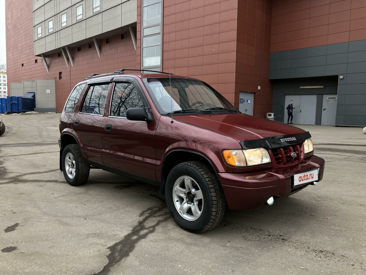 Киа 2001 года фото Купить б/у Kia Sportage I 2.0 AT (128 л.с.) 4WD бензин автомат в Москве: красный