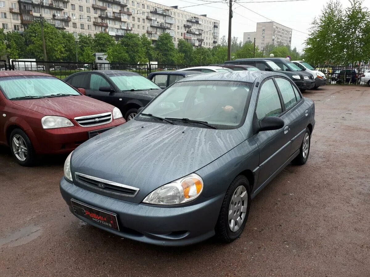 Киа 2001 года фото Купить б/у Kia Rio в Санкт-Петербурге: серый Киа Рио 2001 седан 2001 года на Авт