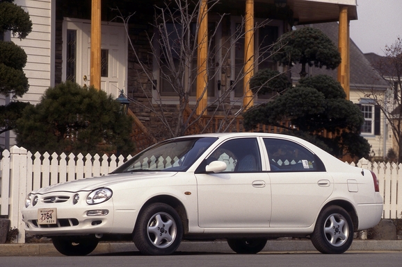 Киа 2001 года фото Kia Shuma 1 поколение (1997 - 2001) Лифтбек 1.5 MT (88 л.с.) - технические харак