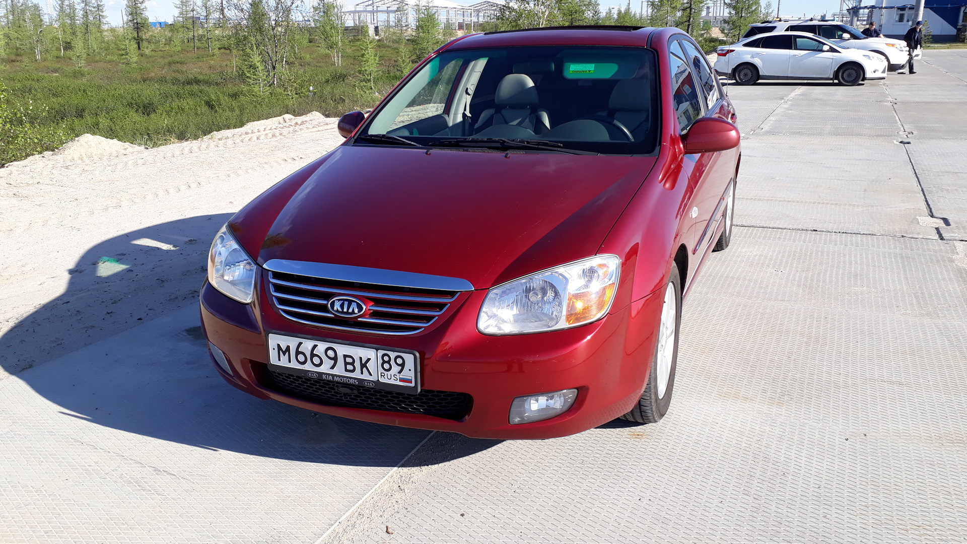 Киа 2007 фото KIA Cerato (1G) 2.0 бензиновый 2007 "Ставка на два красное" на DRIVE2