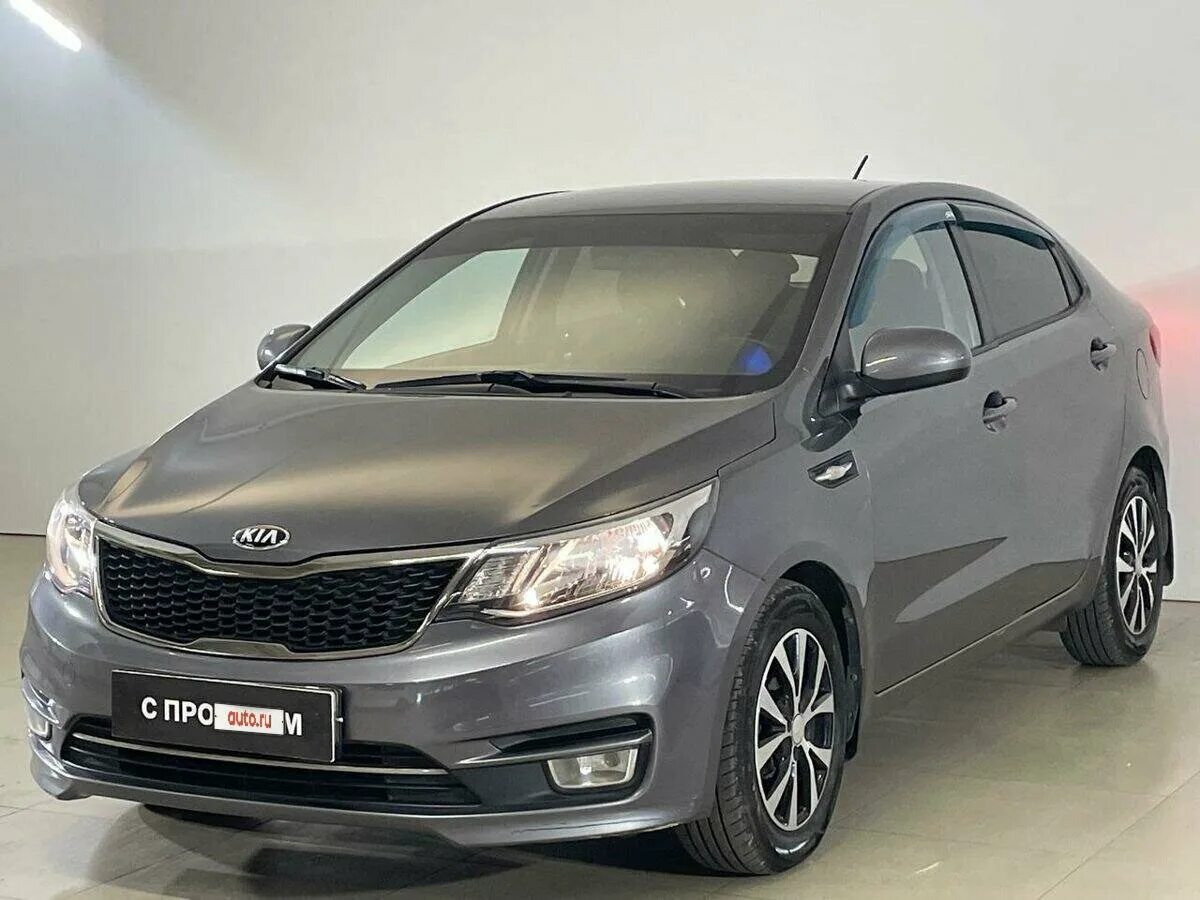 Киа 2015 фото Купить б/у Kia Rio III Рестайлинг 1.6 MT (123 л.с.) бензин механика в Казани: се