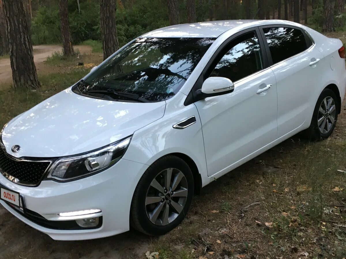 Киа 2015 фото Купить б/у Kia Rio III Рестайлинг 1.6 AT (123 л.с.) бензин автомат в Дзержинске: