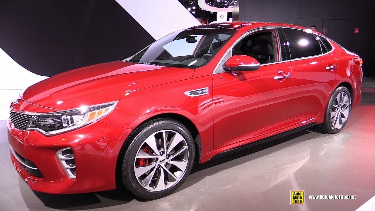 Киа 2016 фото цена 2016 KIA Optima SX T-GDI - Exterior and Interior Walkaround - Debut at 2015 New 