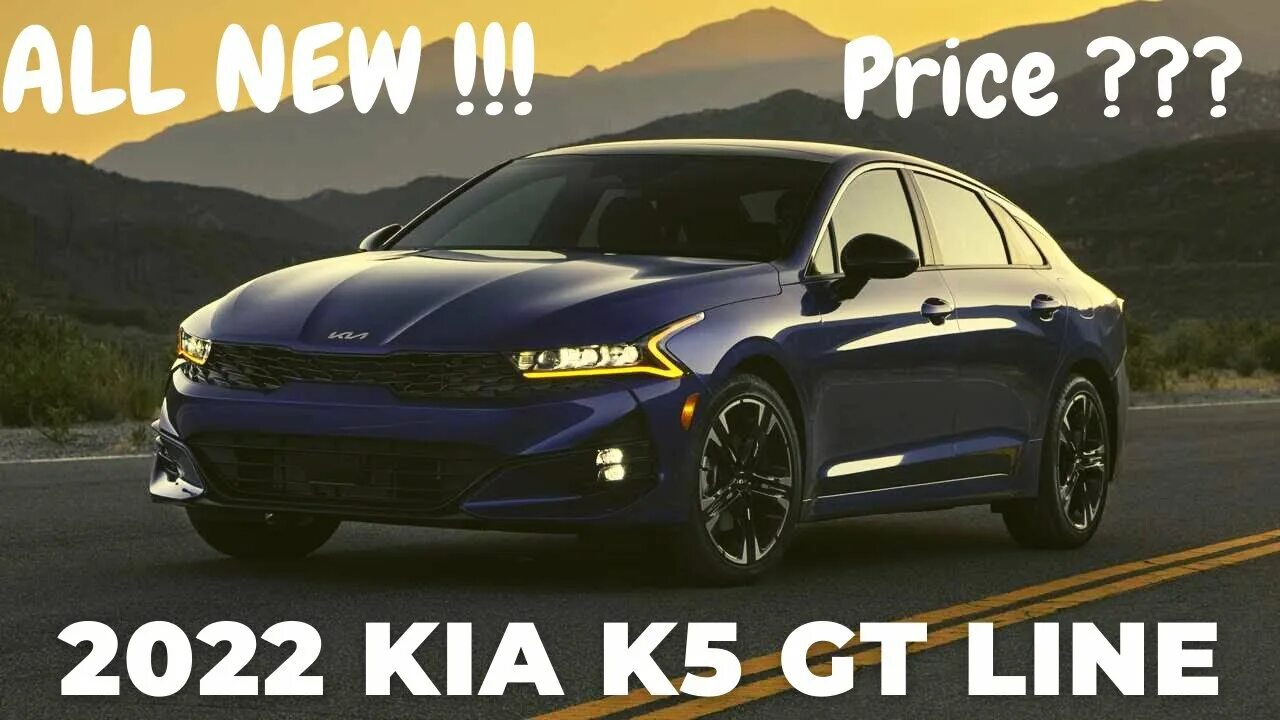 Киа 5к фото 2022 Kia K5 GT Line Wolf Grey Red Interior Specs Price - YouTube