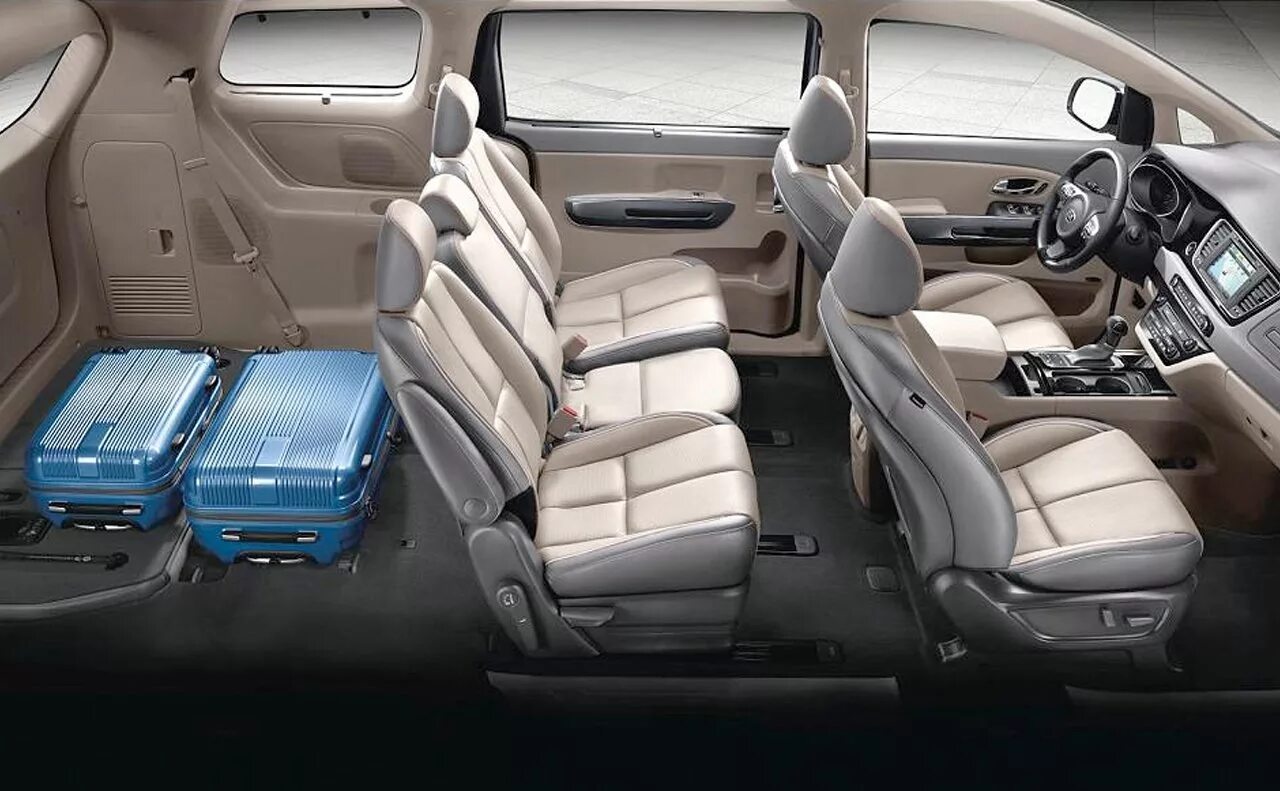 Киа 8 местная цена фото 3 вещи о салоне KIA Carnival, которые изменят вашу семейную жизнь - KIA Carnival