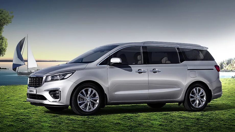 Киа 8 местная цена фото Минивэн Kia Carnival получил новую коробку передач - ДРАЙВ