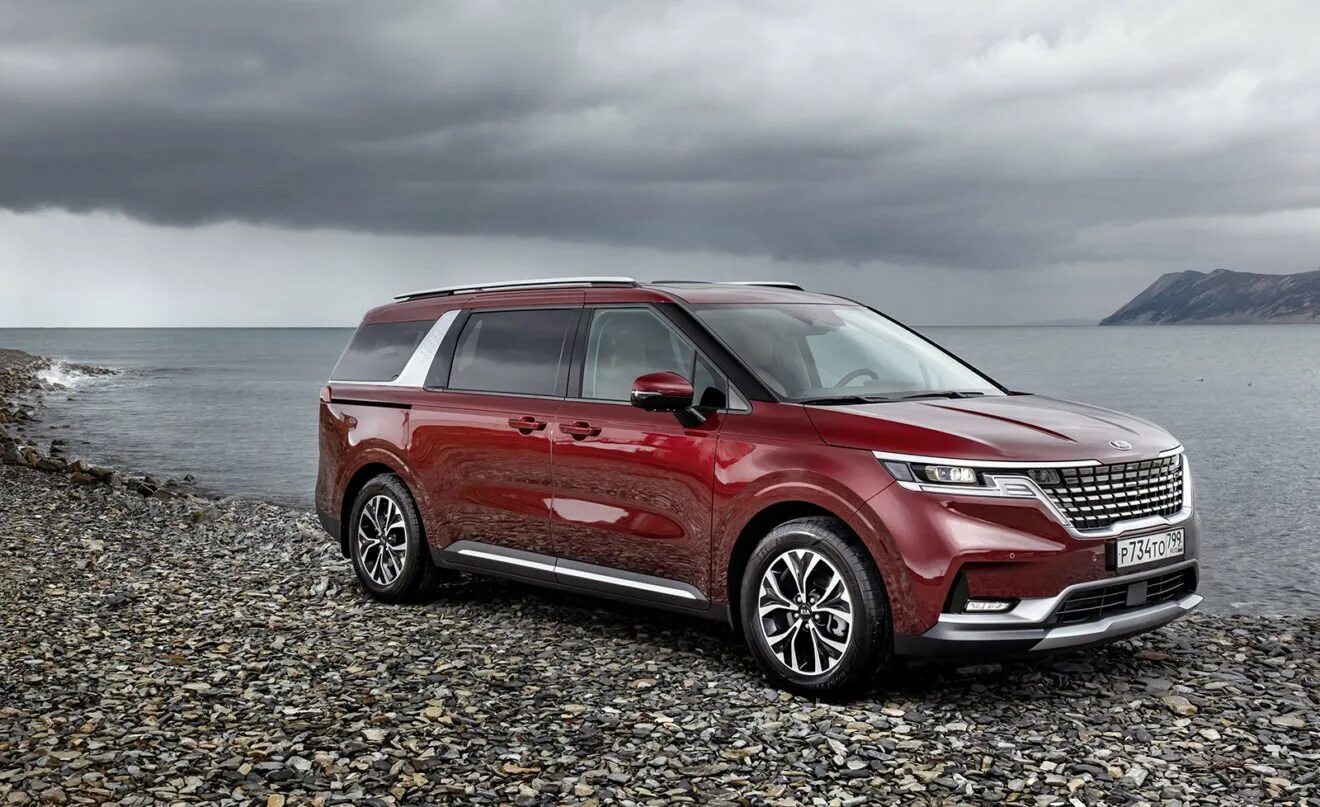 Киа 8 местная цена фото Проехал на новом Kia Carnival: 8 мест, дизель 199 сил, расход 8,5 л. Конкурентов
