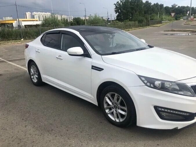 Киа а5 фото Купить б/у Kia K5 I 2.0 AT (165 л.с.) бензин автомат в Москве: белый Киа к5 I се