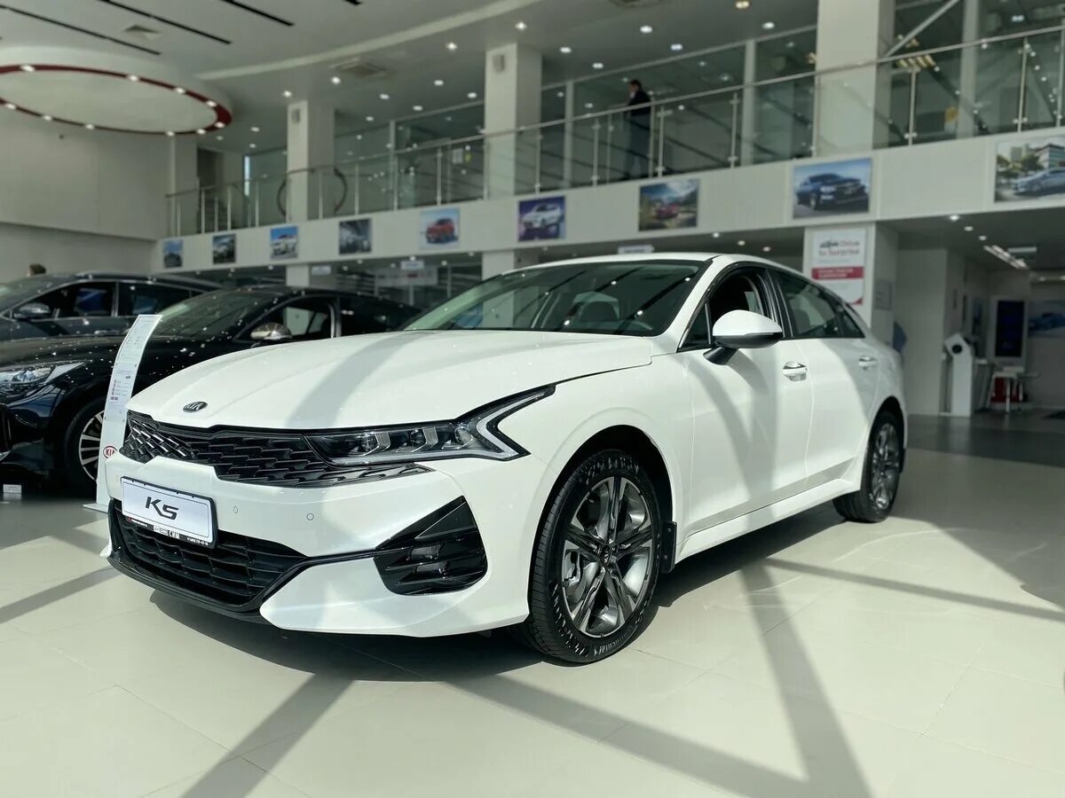 Киа а5 фото Купить новый Kia K5 III 2.5 AT (194 л.с.) бензин автомат в Москве: белый Киа к5 