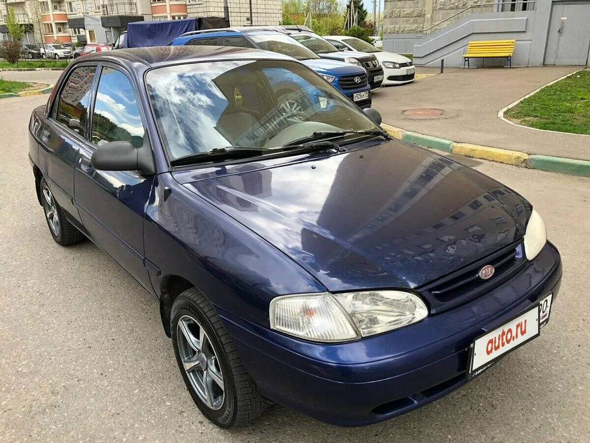 Киа авелла фото Купить б/у Kia Avella 1994-2000 1.5 MT (92 л.с.) бензин механика в Москве: синий