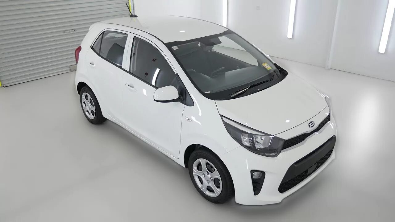 Киа белого цвета фото KIA PICANTO S Clear White Auto Hatchback K454500 - YouTube