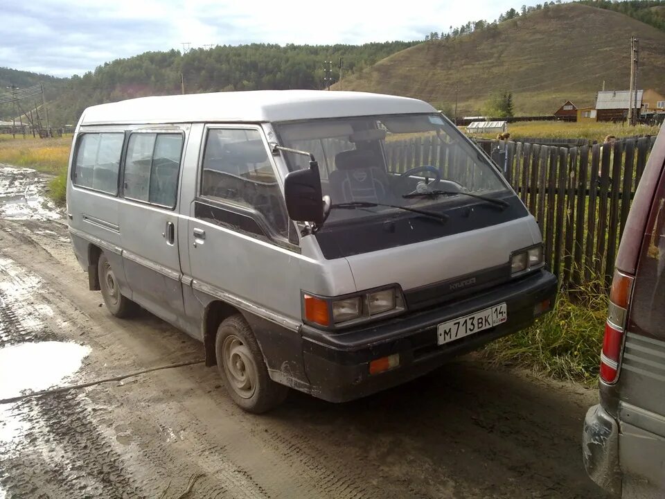 Киа беста фото первый выезд на природу - Hyundai Grace (1G), 2,5 л, 1992 года поломка DRIVE2