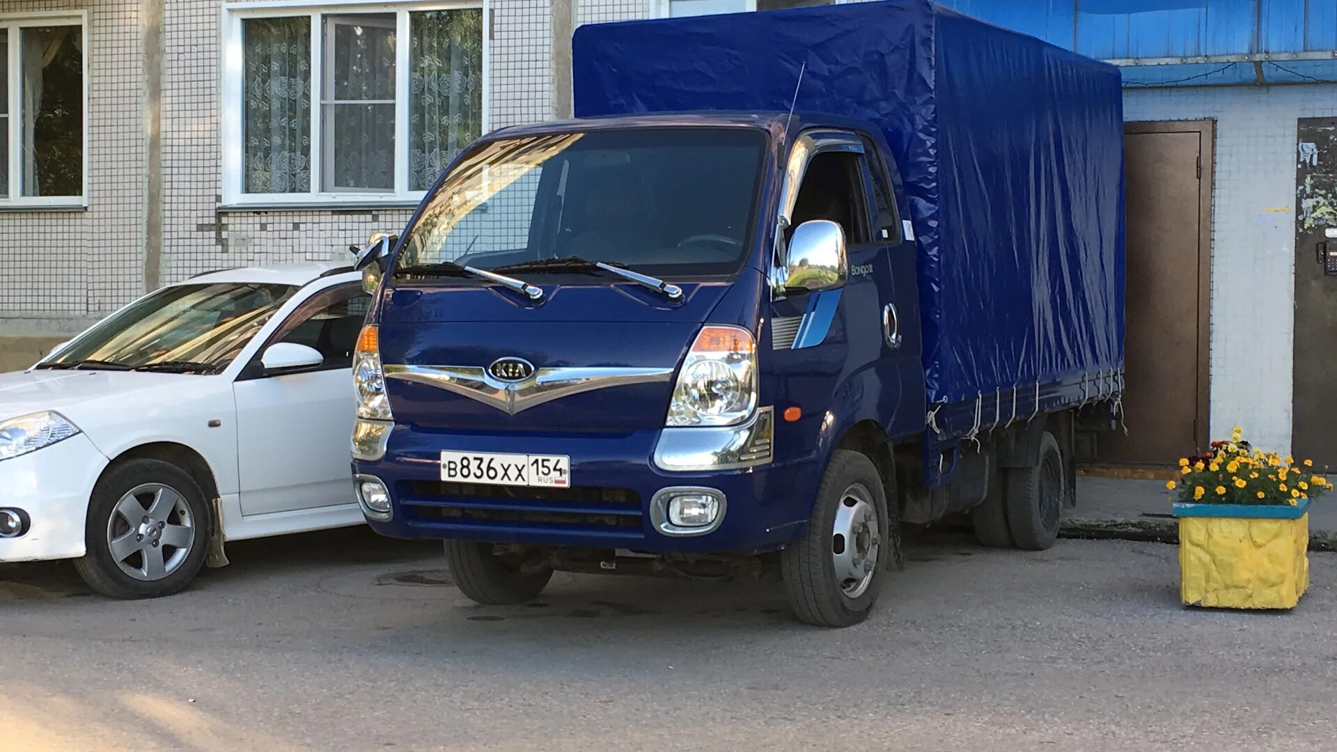 Киа бонго машина фото KIA Bongo (4G) 2.9 дизельный 2009 Тракторррр на DRIVE2