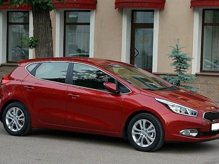 Киа ceed фото Купить б/у Kia Ceed II 1.6 MT (129 л.с.) бензин механика в Вязниках: красный Киа