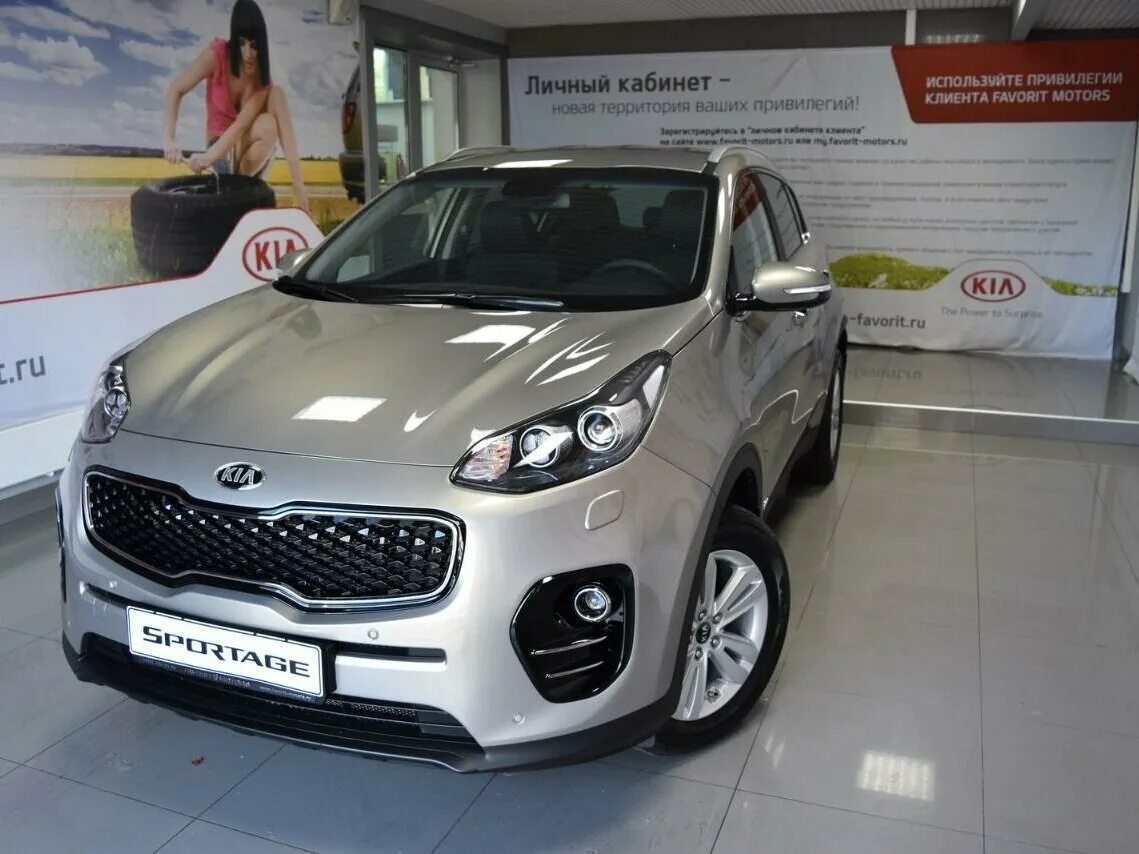 Киа чери фото Купить новый Kia Sportage IV 2.0 AT (150 л.с.) 4WD бензин автомат в Москве: сере