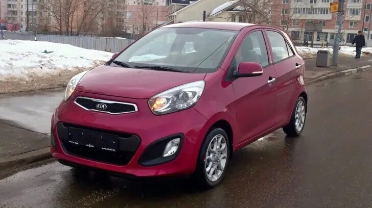 Киа чери фото KIA Picanto (2G) 1.2 бензиновый 2013 Cherry Pink на DRIVE2