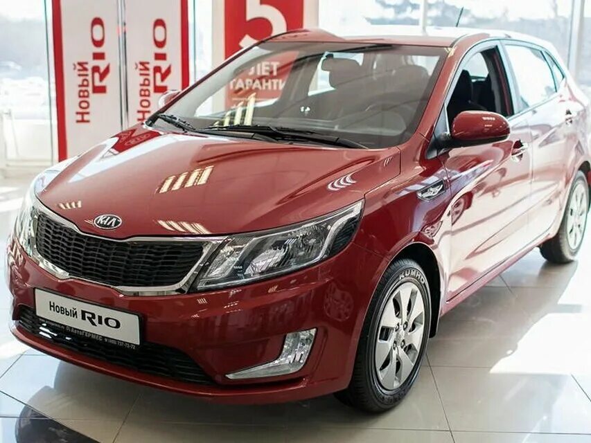 Киа чери фото Купить б/у Kia Rio III 1.4 MT (107 л.с.) бензин механика в Москве: красный Киа Р