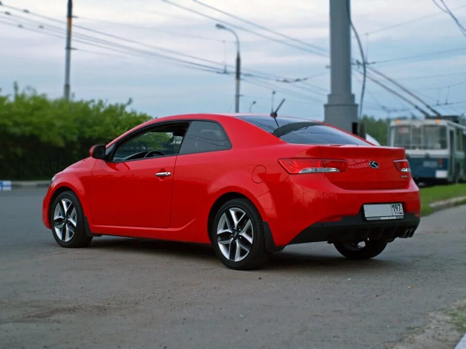 Киа двухдверная фото Пятница. Ясенево. Просто фотки - KIA Cerato Koup (1G), 2 л, 2010 года фотография