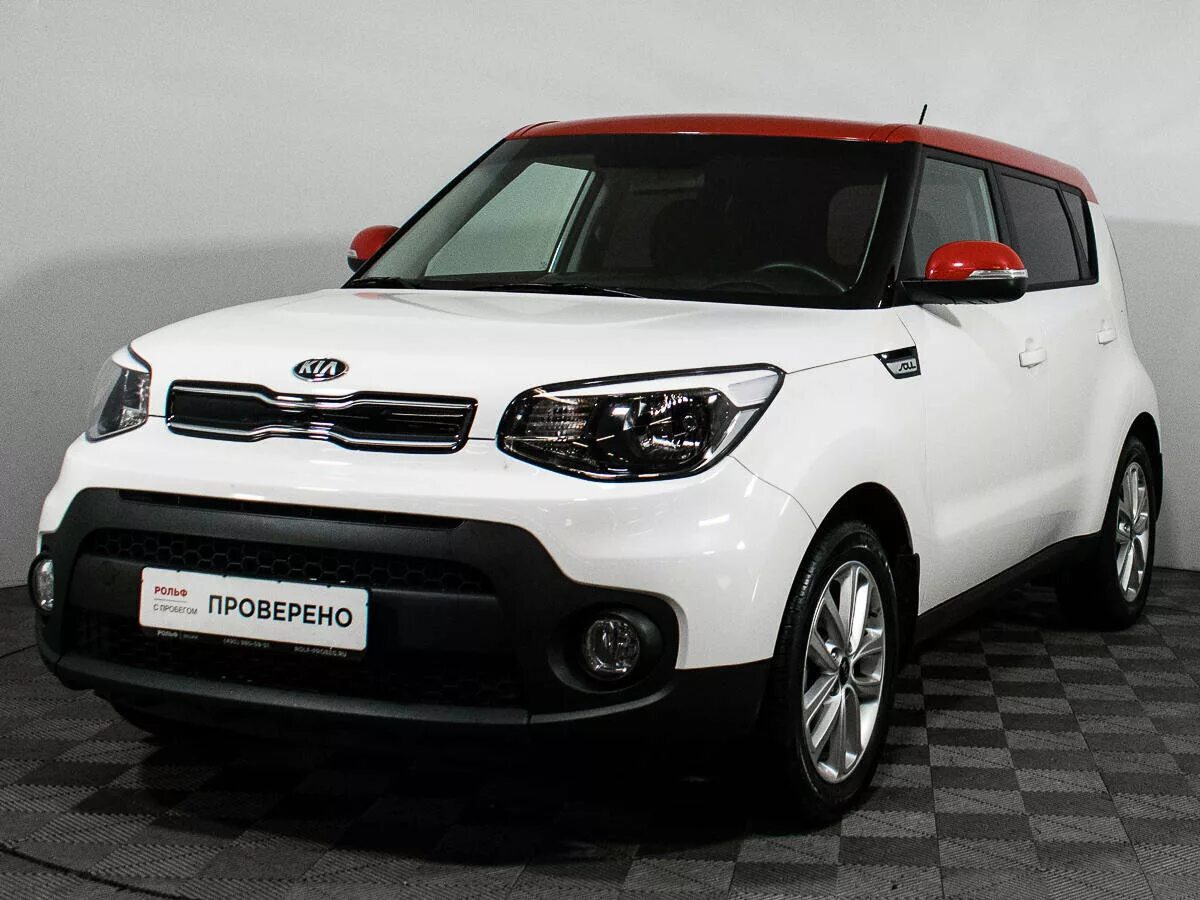 Киа джоли фото Купить б/у Kia Soul II Рестайлинг 2.0 AT (150 л.с.) бензин автомат в Москве: бел