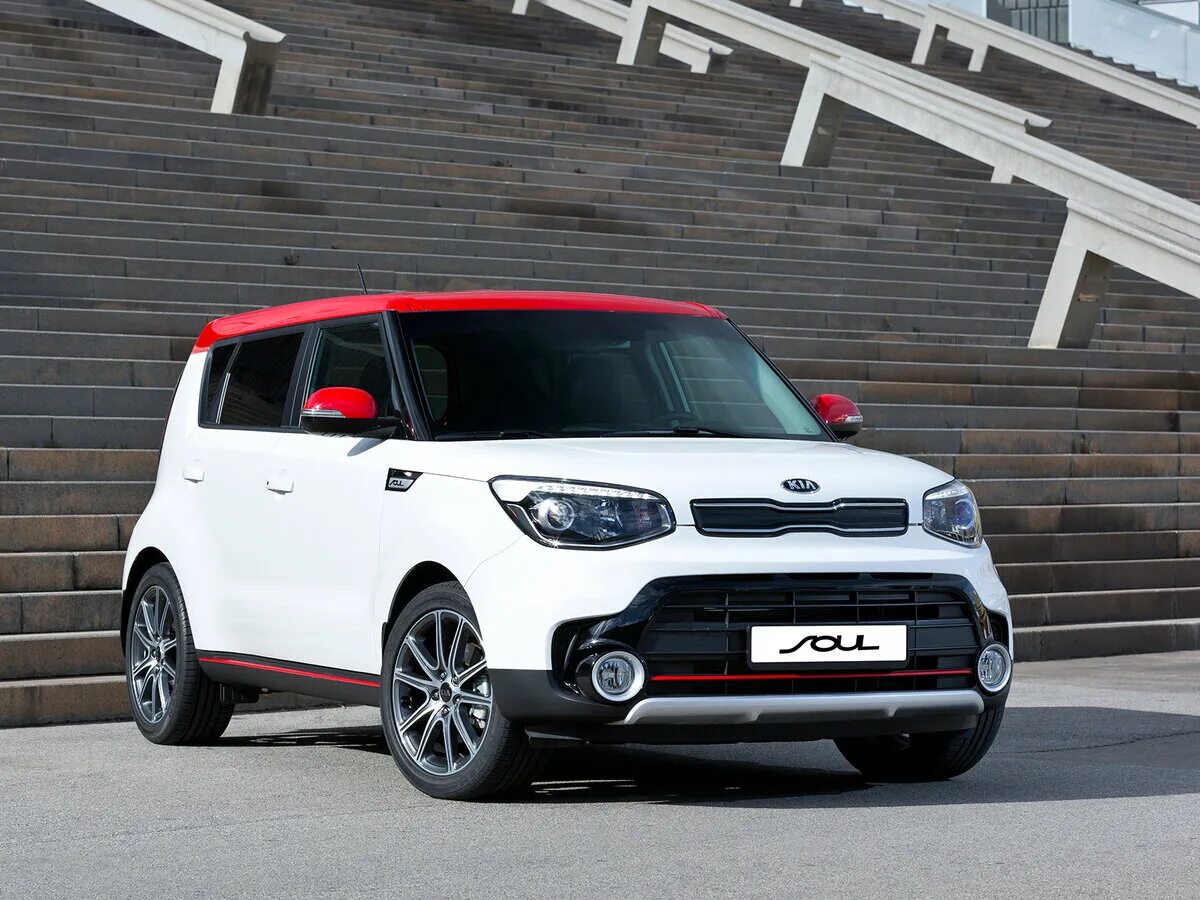 Киа джоул фото Купить новый Kia Soul II Рестайлинг 2.0 AT (150 л.с.) бензин автомат в Красноярс