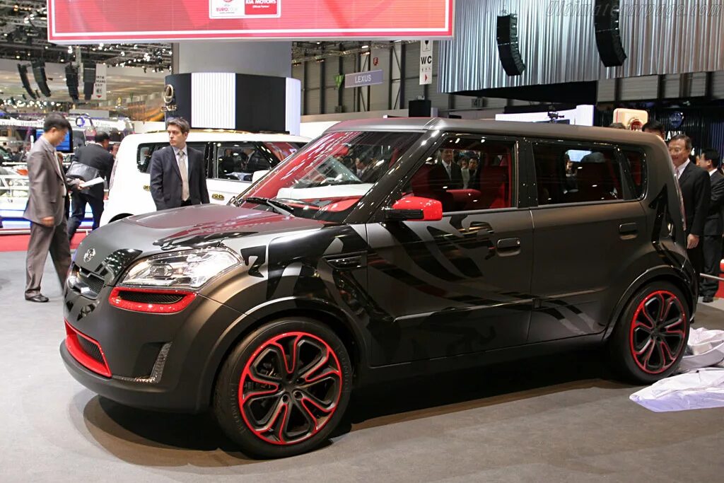 Киа джоул фото Kia Soul Concept - 2008 Geneva International Motor Show