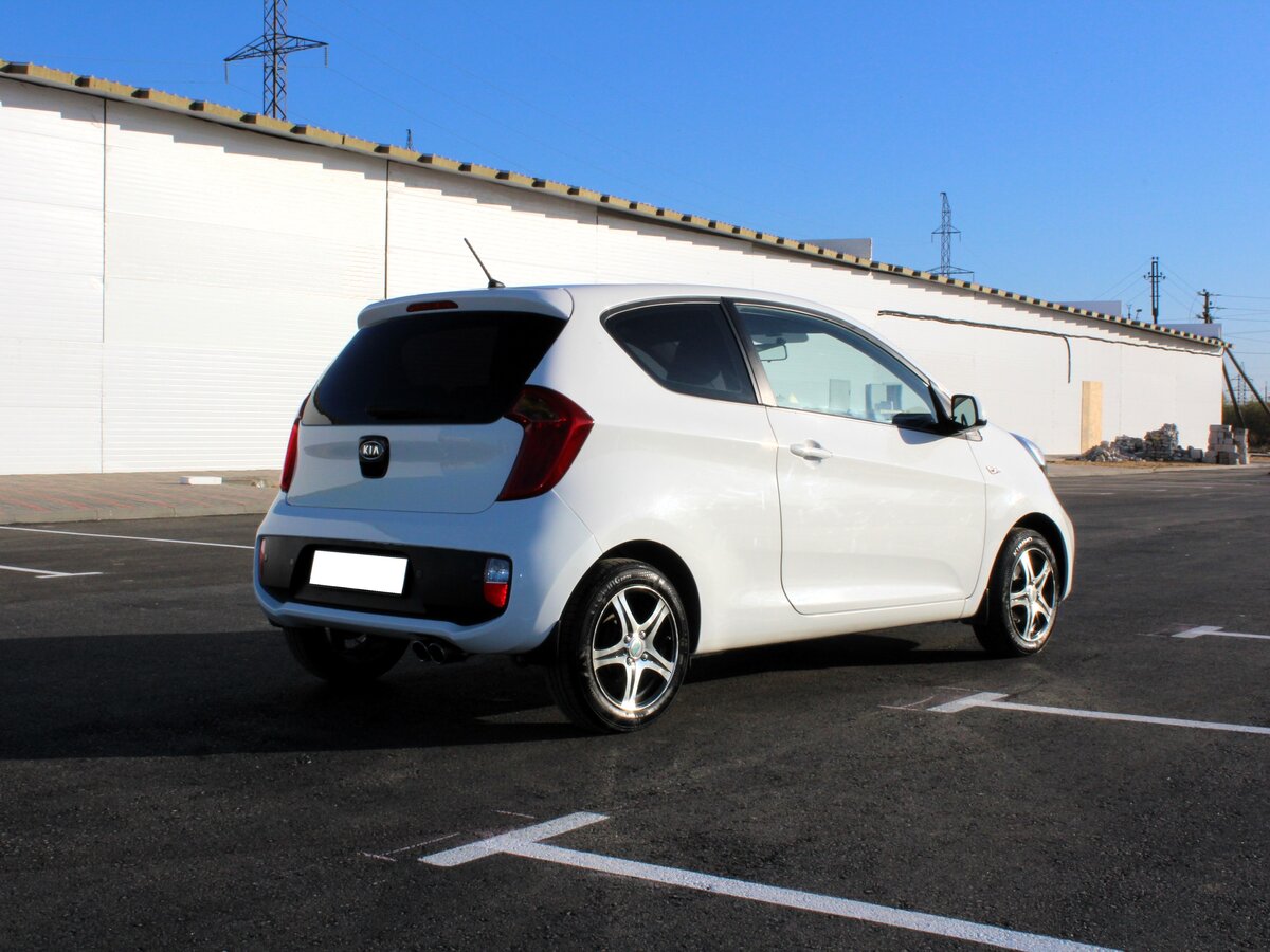 Киа фото 2011 Купить б/у Kia Picanto II 1.3 AT (85 л.с.) бензин автомат в Волгограде: белый Ки