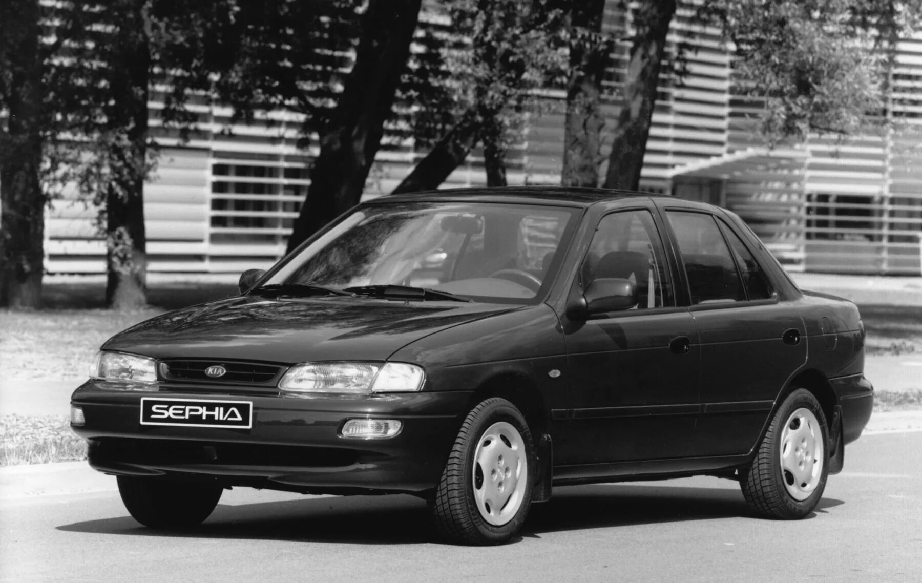 Киа фото старое Kia Sephia 1994 года выпуска, 1 поколение, рестайлинг, седан - комплектации и мо