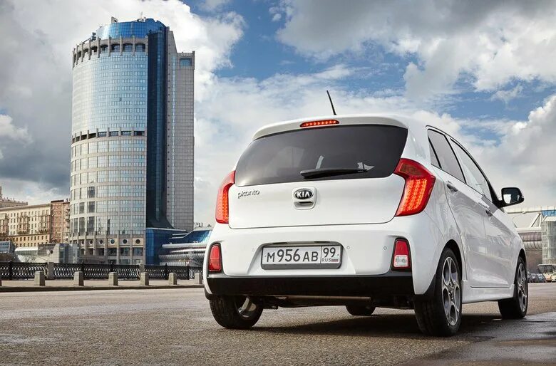 Киа фото сзади Kia Picanto: война в песочнице