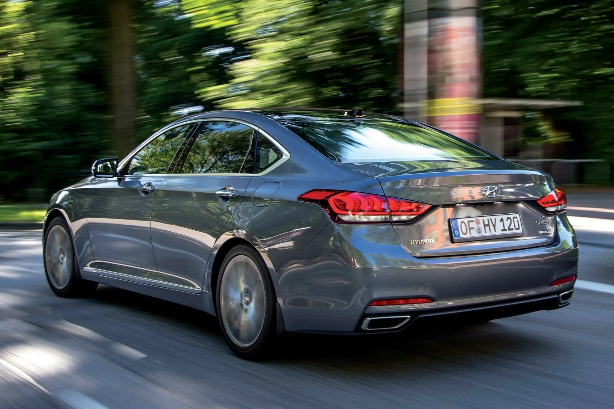 Киа генезис фото Hyundai Genesis 2 поколение (2013 - 2017) Седан 3.8 AT AWD (315 л.с.) - техничес