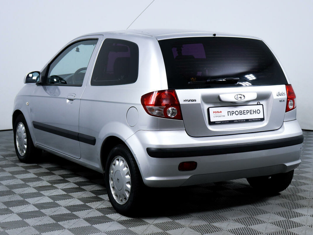 Киа гетц фото Купить б/у Hyundai Getz I 1.6 AT (105 л.с.) бензин автомат в Москве: серый Хендэ