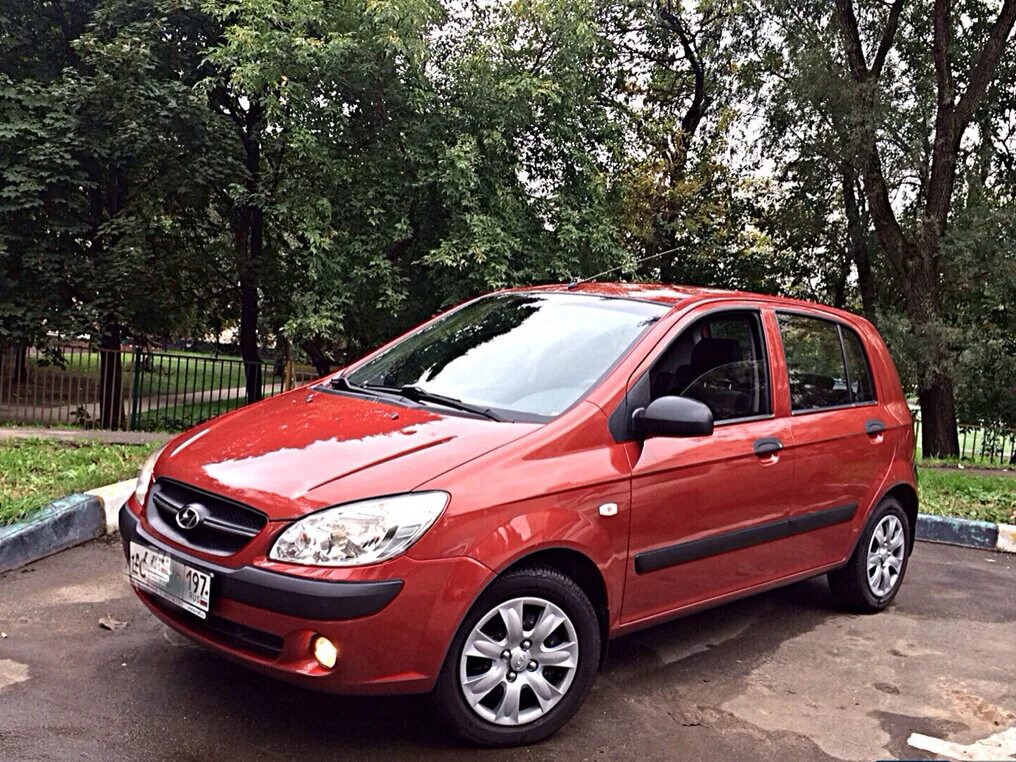 Киа гетц фото Купить б/у Hyundai Getz I Рестайлинг 1.4 AT (97 л.с.) бензин автомат в Москве: о