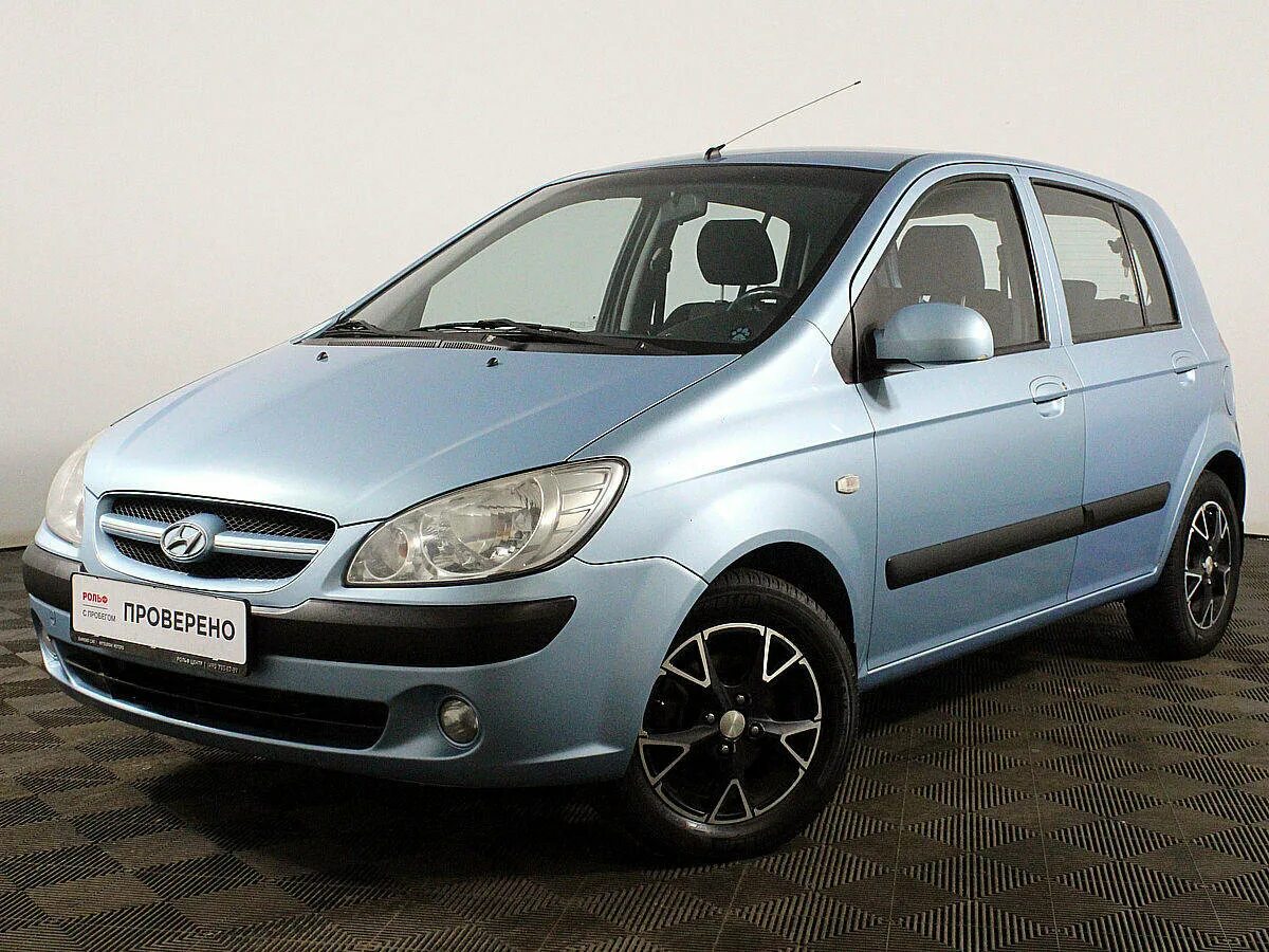 Киа гетц фото Купить б/у Hyundai Getz I Рестайлинг 1.4 AT (97 л.с.) бензин автомат в Москве: г