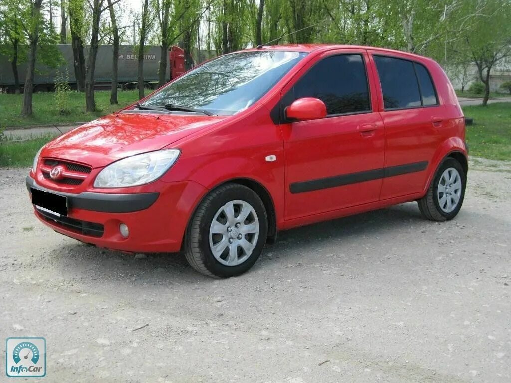 Киа гетц фото Hyundai Getz 2007