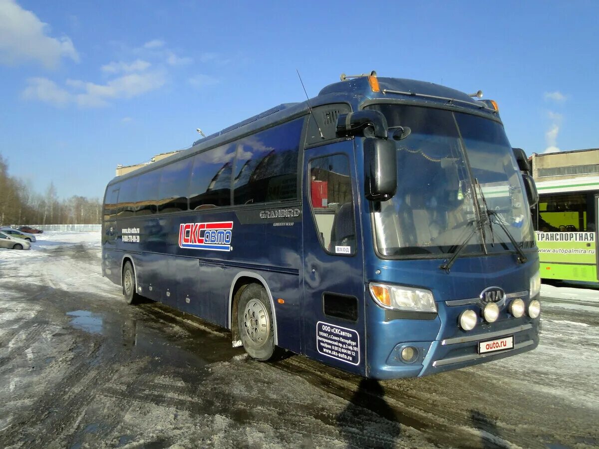 Киа грандберд фото Купить б/у Kia Granbird дизель механика в Санкт-Петербурге: синий 2010 года на А