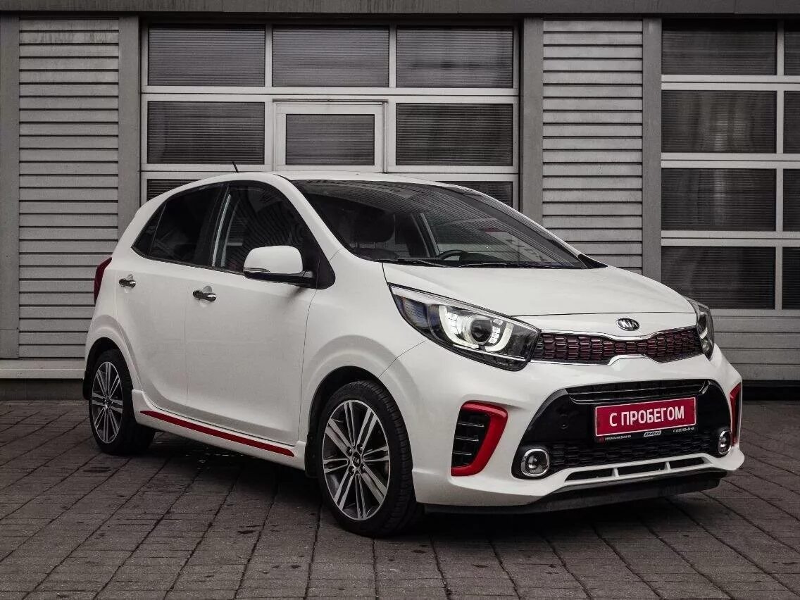 Киа gt line фото Купить б/у Kia Picanto III GT Line 1.3 AT (84 л.с.) бензин автомат в Москве: бел