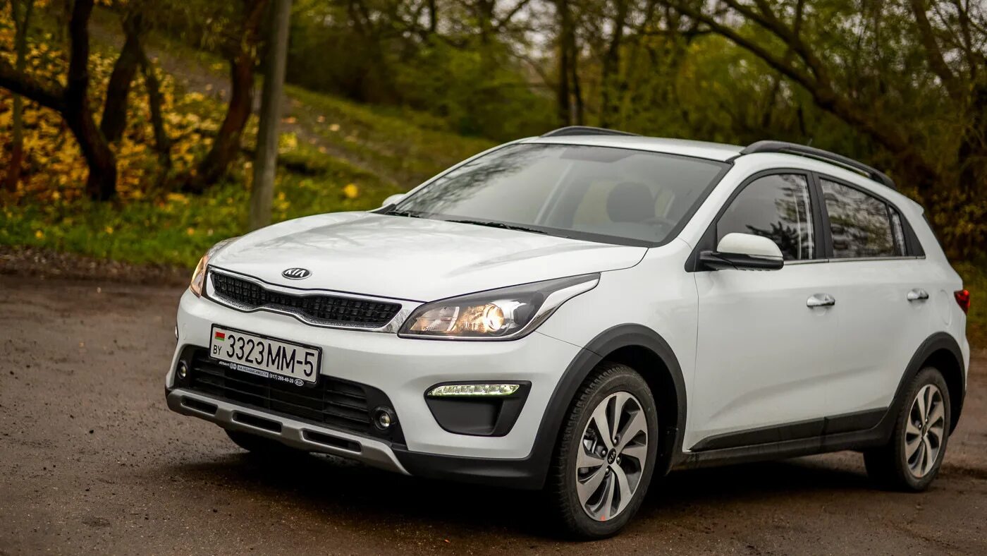 Киа х фото KIA Rio X-Line 1.6 бензиновый 2017 на DRIVE2