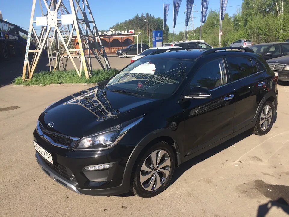 Киа х лайн черный фото Москва - Саратов (И обратно) - KIA Rio X-Line, 1,6 л, 2018 года путешествие DRIV