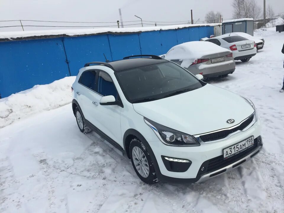 Киа х лайн тюнинг Первая запись или 10000км с новой Rio - KIA Rio X-Line, 1,6 л, 2018 года наблюде