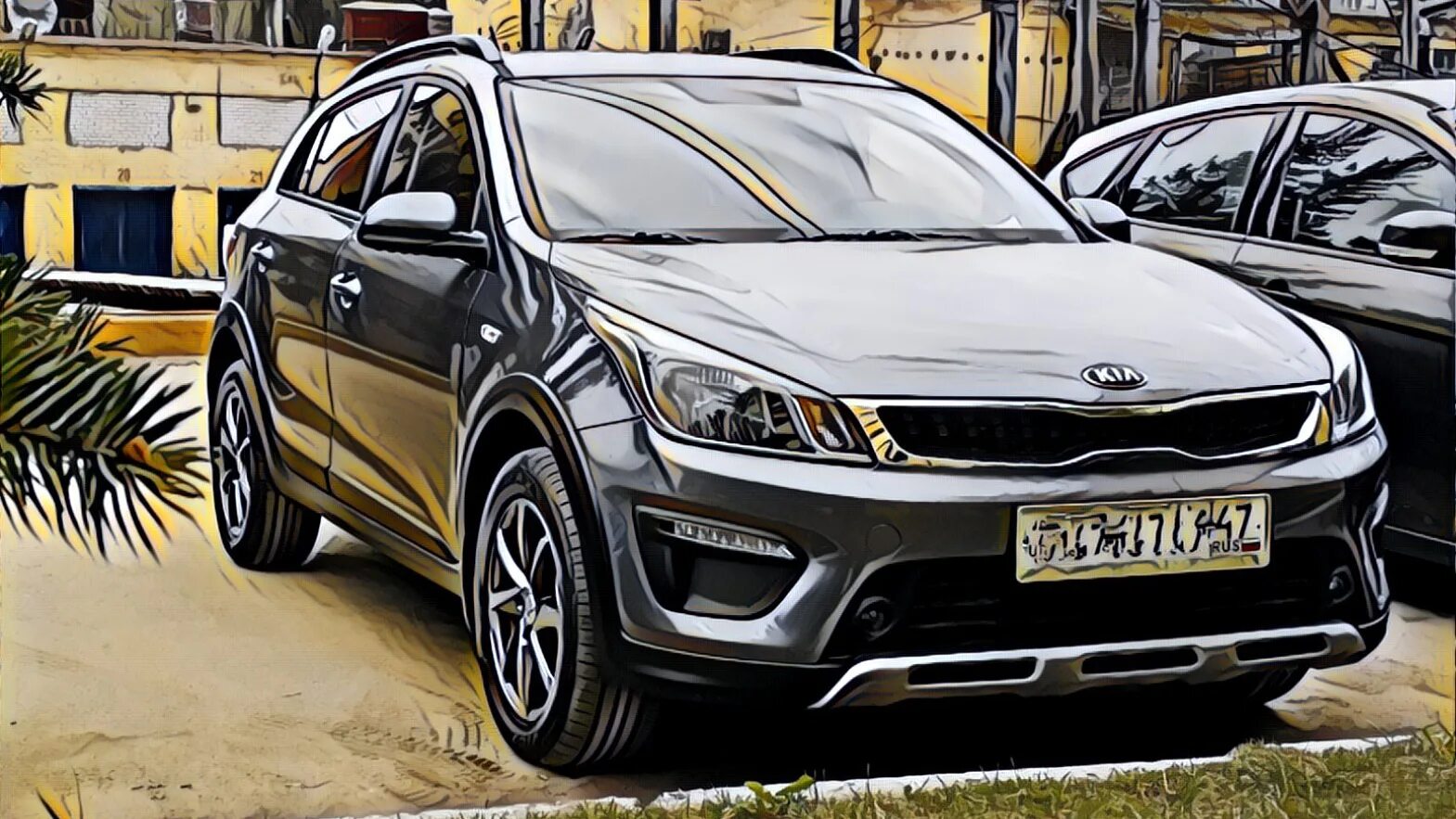 Киа х лайн тюнинг KIA Rio X-Line 1.6 бензиновый 2019 Шумелка Мышъ на DRIVE2