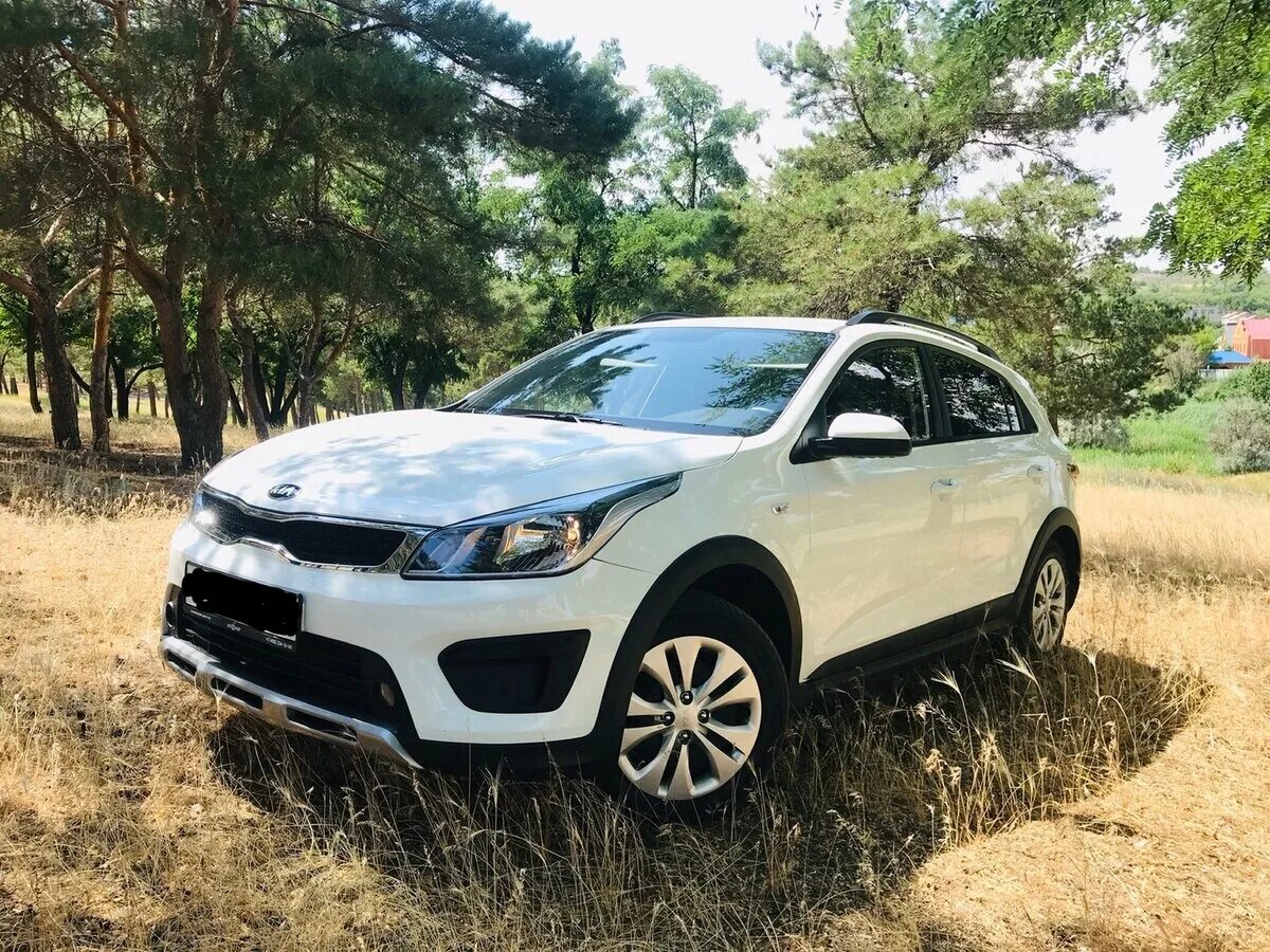 Киа х рей фото цены Купить б/у Kia Rio IV X-Line 1.6 AT (123 л.с.) бензин автомат в Волгограде: белы