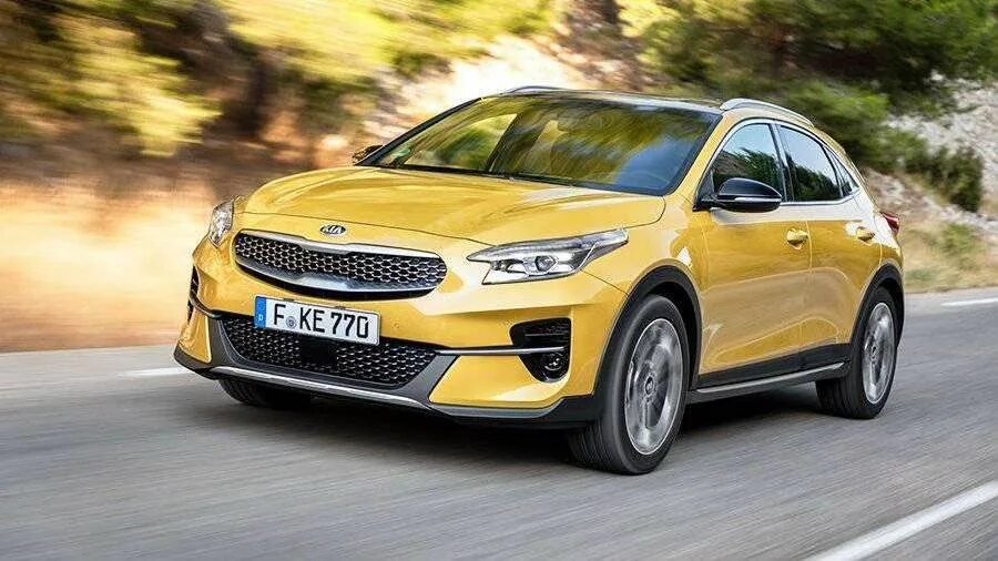 Киа х сид фото Названа дата российской премьеры купе-кроссовера Kia XCeed Новости авто Известия