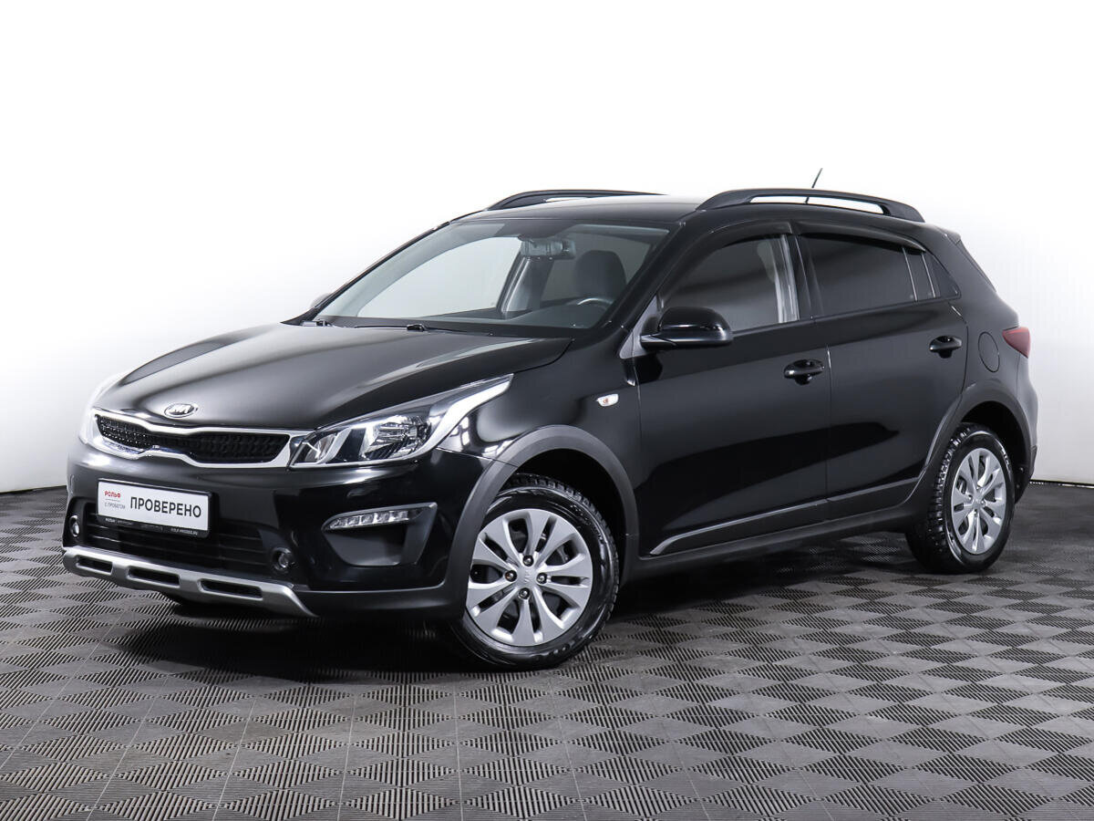 Киа х5 фото Купить б/у Kia Rio IV X-Line 1.6 MT (123 л.с.) бензин механика в Москве: чёрный 